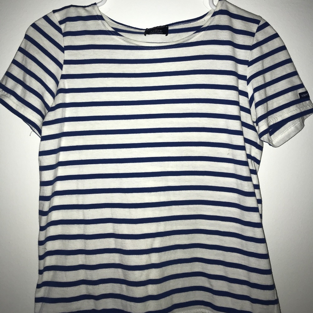 JCrew St. James stripped tee